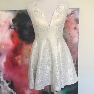 Lace and gold dress❤️